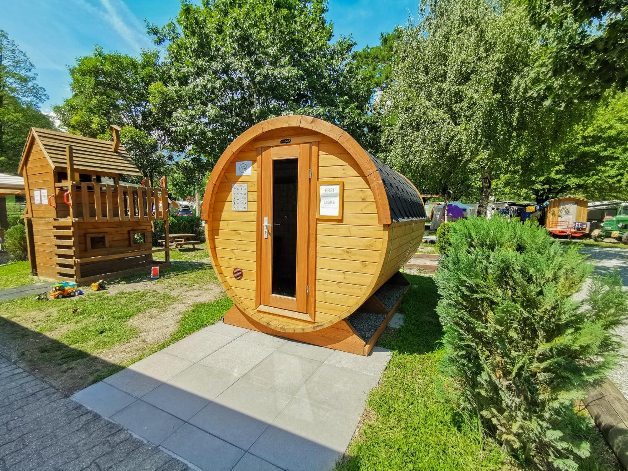 Camping Melezza Losone Exterior foto