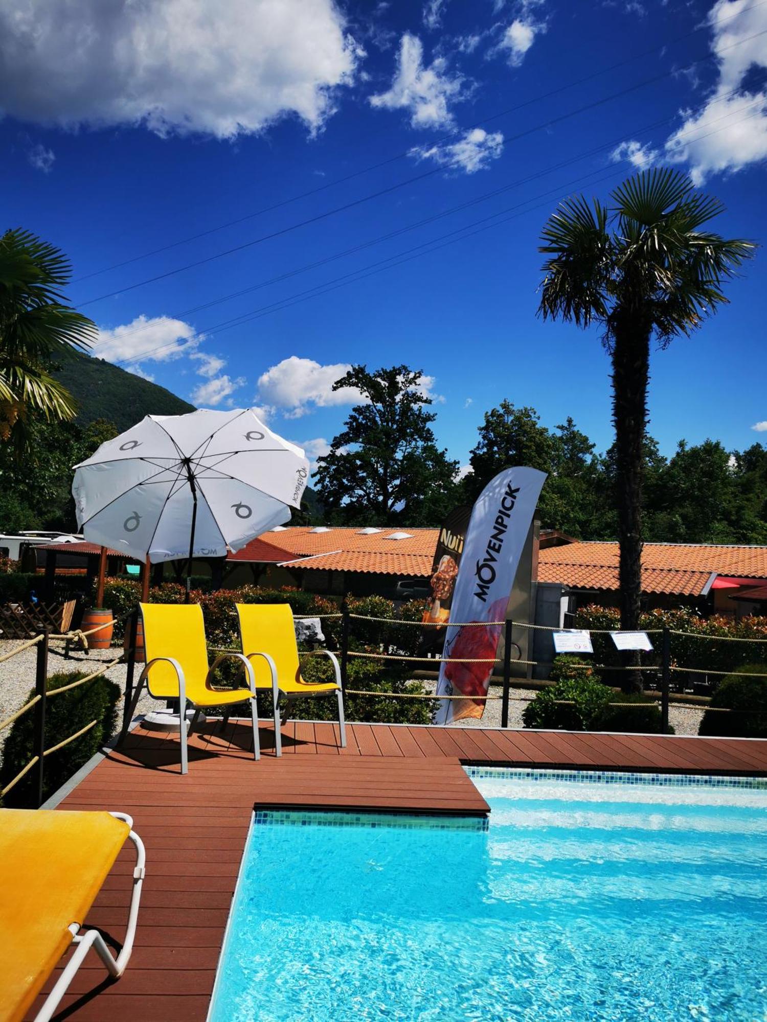 Camping Melezza Losone Exterior foto